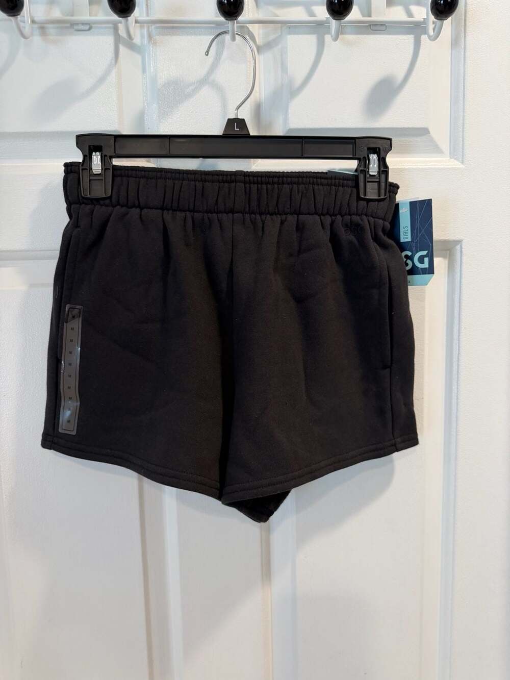 New DSG  Fleece Short, Girls Sz Medium, 8 10 Pure Black $20
